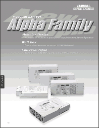 Click here to download ALPHA250 Datasheet