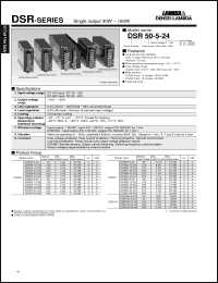 Click here to download DSR180-48-24 Datasheet