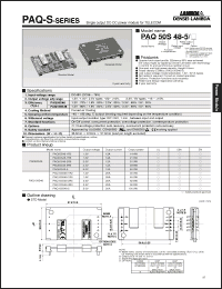 Click here to download PAQ100S48-2R5 Datasheet