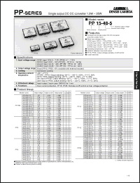 Click here to download PPD10-48-1515 Datasheet