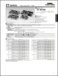 Click here to download ZT30-525 Datasheet