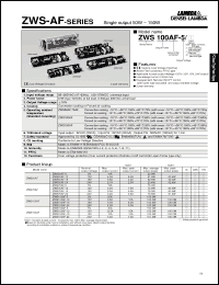 Click here to download ZWS100PF-36 Datasheet