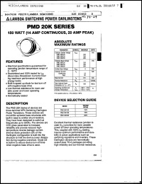 Click here to download PMD20K200 Datasheet
