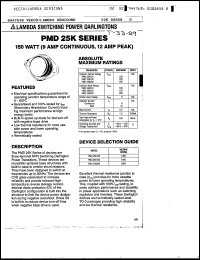 Click here to download PMD25K200 Datasheet