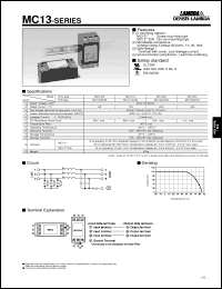 Click here to download MC1310DIN Datasheet