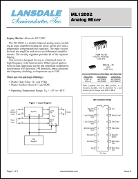 Click here to download ML12002CP Datasheet