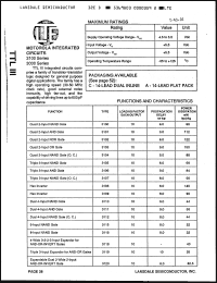 Click here to download ML3004C Datasheet