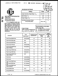Click here to download ML3012D Datasheet