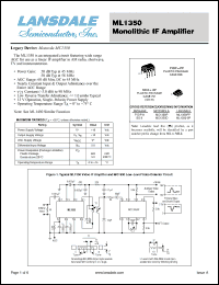Click here to download ML1350 Datasheet