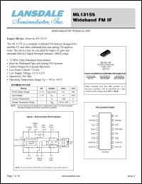 Click here to download ML13155 Datasheet