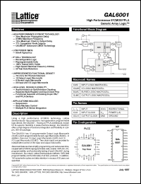 Click here to download GAL6001 Datasheet