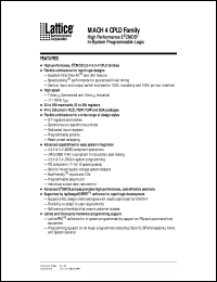 Click here to download M4LV-256/128-7YC Datasheet