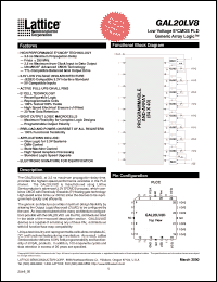 Click here to download GAL20LV8D-3 Datasheet