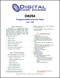 Click here to download D8254 Datasheet