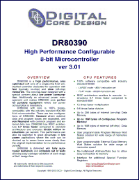 Click here to download DR8051XP Datasheet