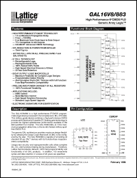 Click here to download GAL16V8D-7LD/833 Datasheet