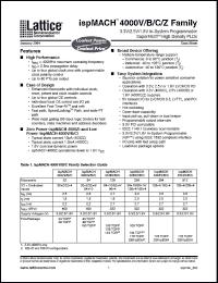 Click here to download LC4000Z Datasheet