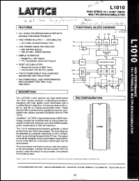 Click here to download L1010S90L Datasheet