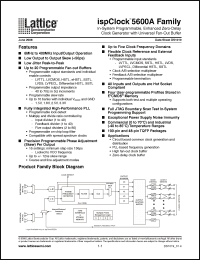 Click here to download ISPPACCLK5610AV-01TN48C Datasheet