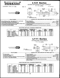 Click here to download L131DR Datasheet