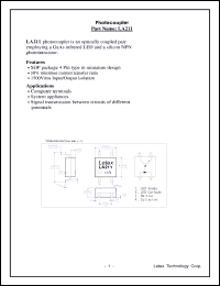 Click here to download LA211 Datasheet