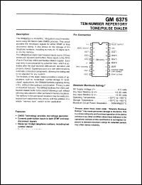 Click here to download GM6375 Datasheet