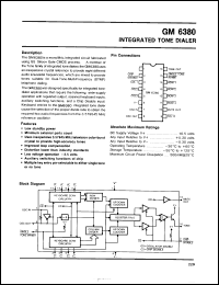 Click here to download GM6380 Datasheet