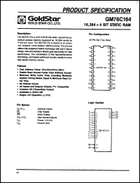 Click here to download GM76C164-25 Datasheet