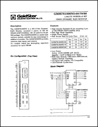 Click here to download GMM781000NS60 Datasheet