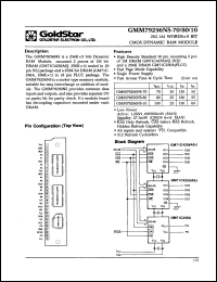 Click here to download GMM79256NS10 Datasheet