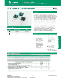Click here to download V25S300P Datasheet