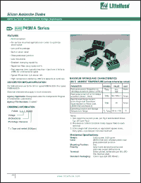 Click here to download P4SMA400CA Datasheet