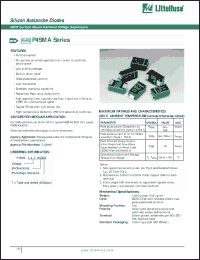 Click here to download P4SMA350CA Datasheet