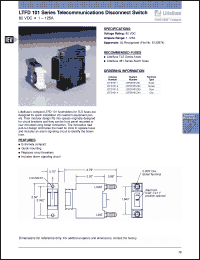 Click here to download LTFD101-1 Datasheet