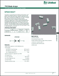 Click here to download SP0501BACT Datasheet