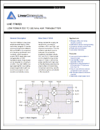 Click here to download LND-TRM33 Datasheet