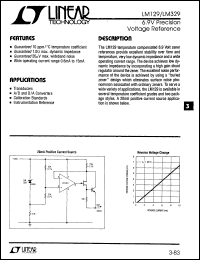 Click here to download LM129 Datasheet