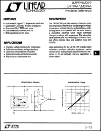 Click here to download LM399 Datasheet