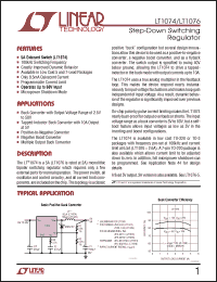 Click here to download LT1076 Datasheet
