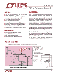 Click here to download LT1103 Datasheet