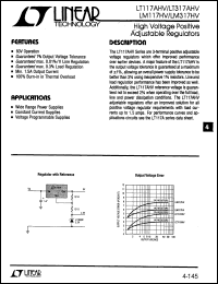 Click here to download LT117AHV Datasheet