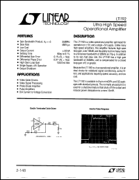 Click here to download LT1192 Datasheet