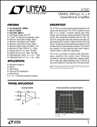 Click here to download LT1221 Datasheet