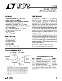 Click here to download LT1312 Datasheet