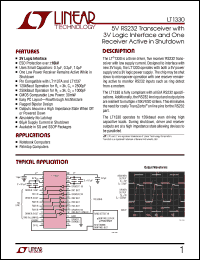 Click here to download LT1330 Datasheet
