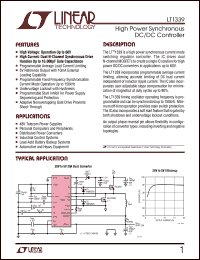 Click here to download LT1339 Datasheet