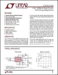 Click here to download LT1376 Datasheet