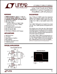 Click here to download LT1399HV Datasheet