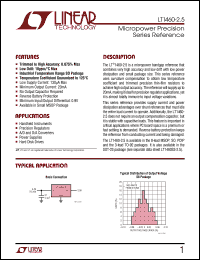 Click here to download LT1460-2.5 Datasheet