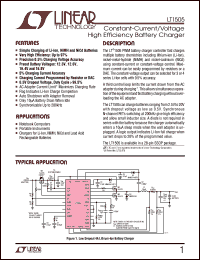 Click here to download LT1505 Datasheet